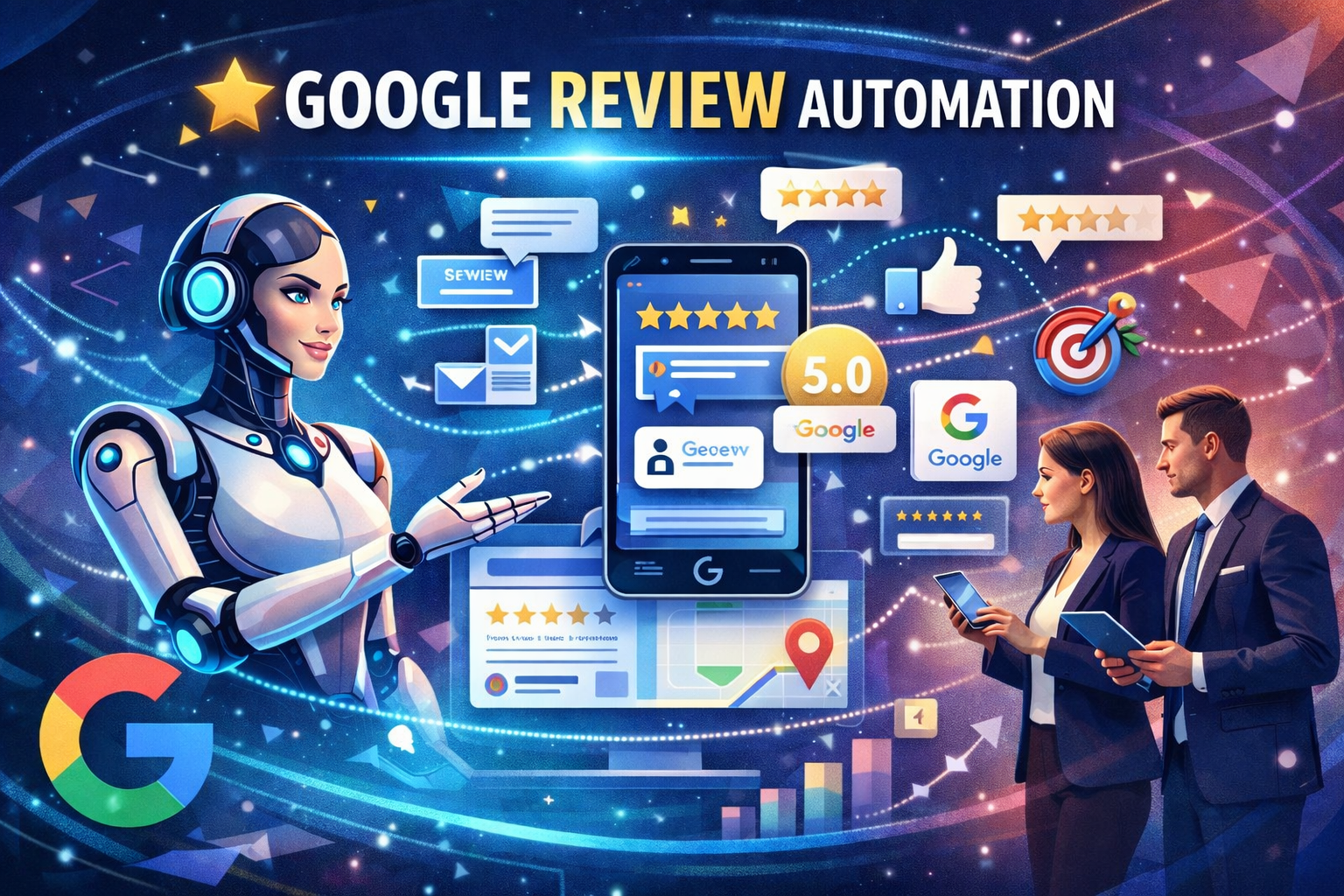 ⭐ GOOGLE REVIEW AUTOMATION
