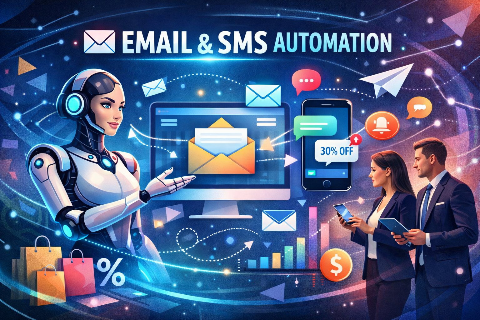 ✉️ EMAIL & SMS AUTOMATION